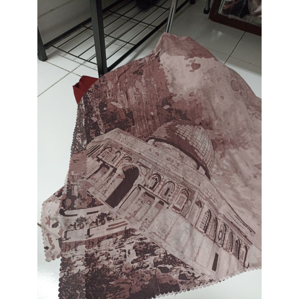 Aqsha Voal Minimslm Printed Voal Premium