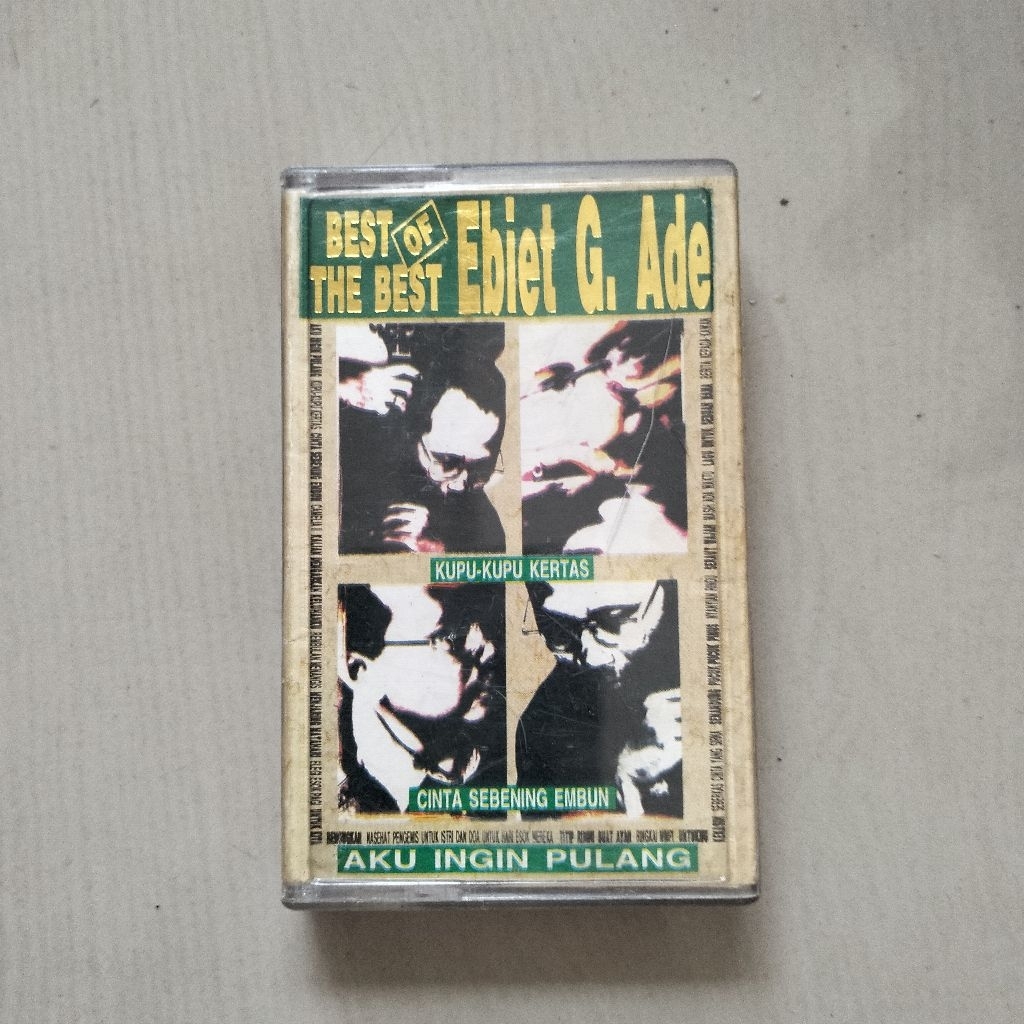 Kaset Pita Ebiet G Ade - Best Of The Best