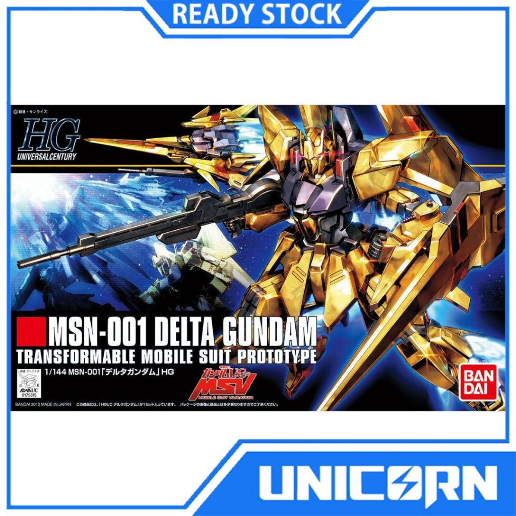 HGUC Delta 1/144 Gundam Bandai HG MSN-001 Delta Gundam