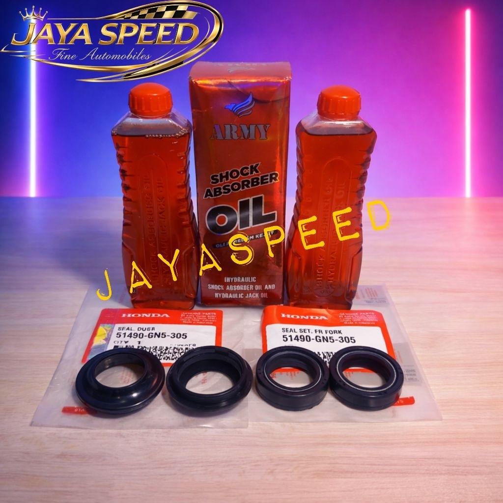 Seal Shock + Seal Abu + Oil Shock Depan Honda Grand, Beat, Vario Honda 51490-GN5-305
