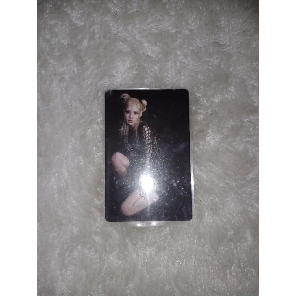 [CLEARANCE SALE] Photocard Official Lisa - Pc BORN PINK BLACKPINK