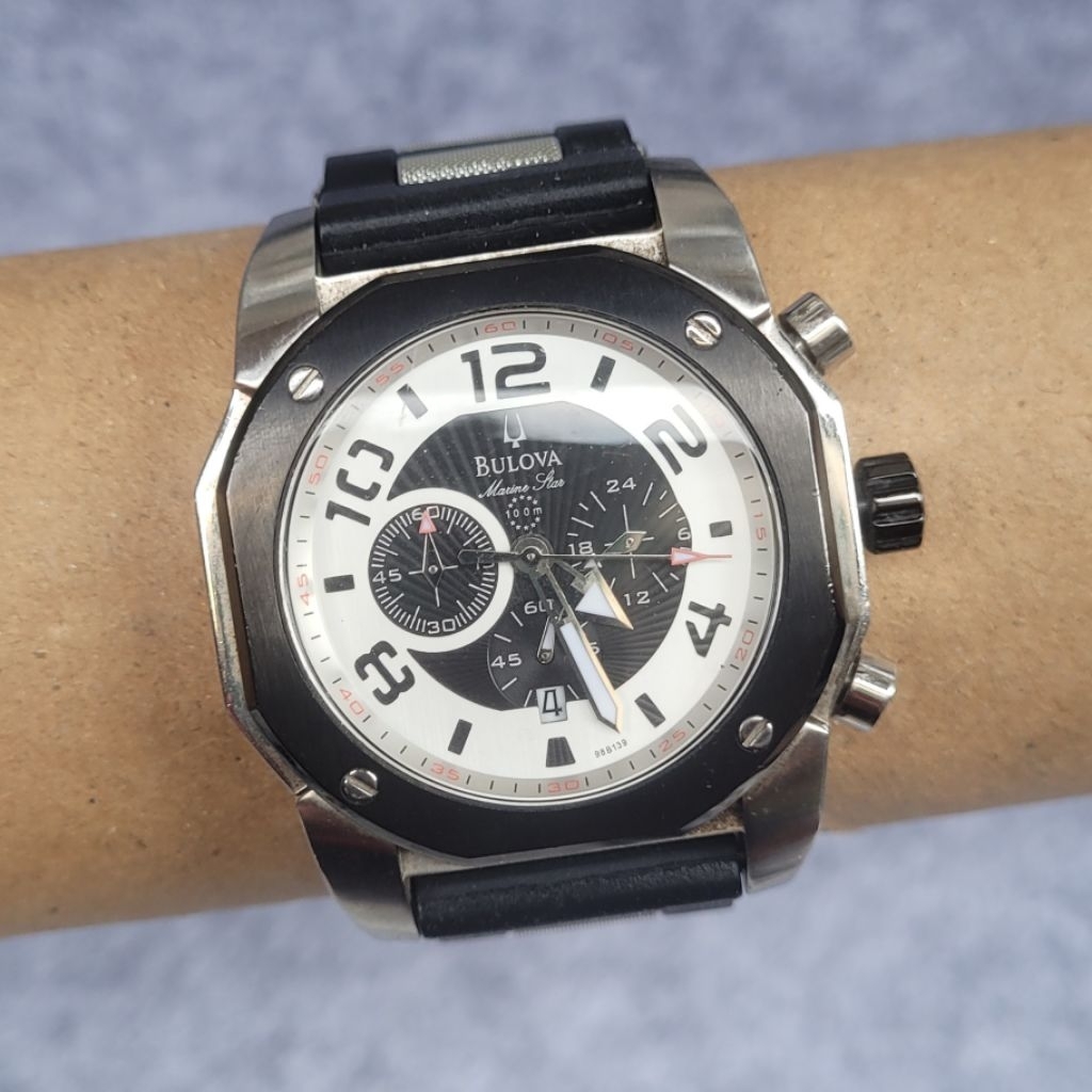 BULOVA MARINE STAR ORIGINAL - Jam Tangan Original
