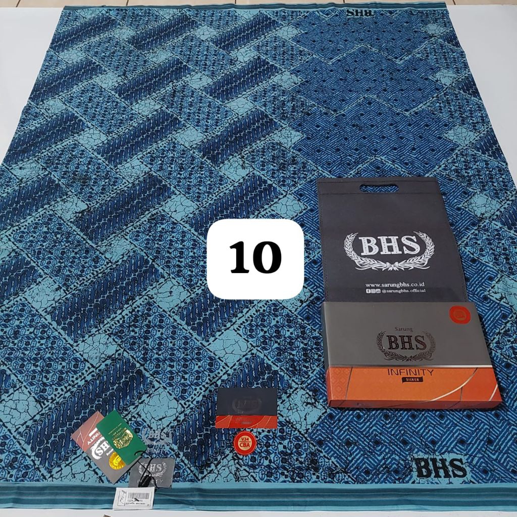 Sarung BHS Infinity Batik silver