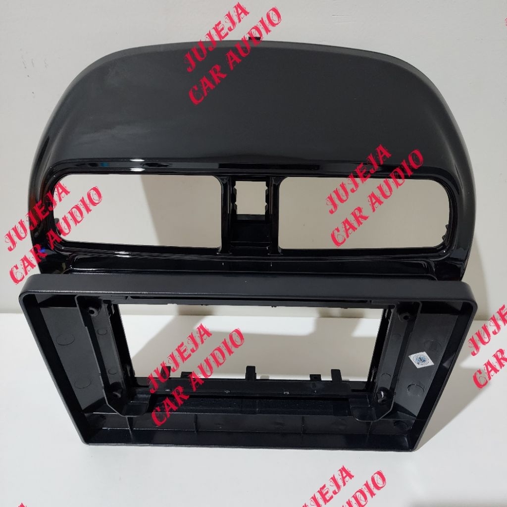 Frame head unit tv mobil android 10 inch mobil mitsubishi mirage