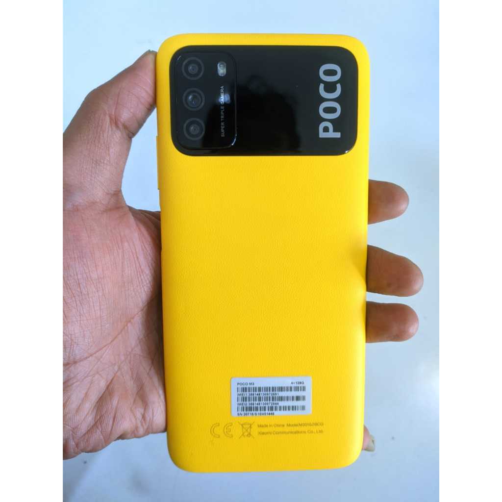 Poco M3 4/128 Smartphone Android Performa Stabil Kamera Dual SIM Card