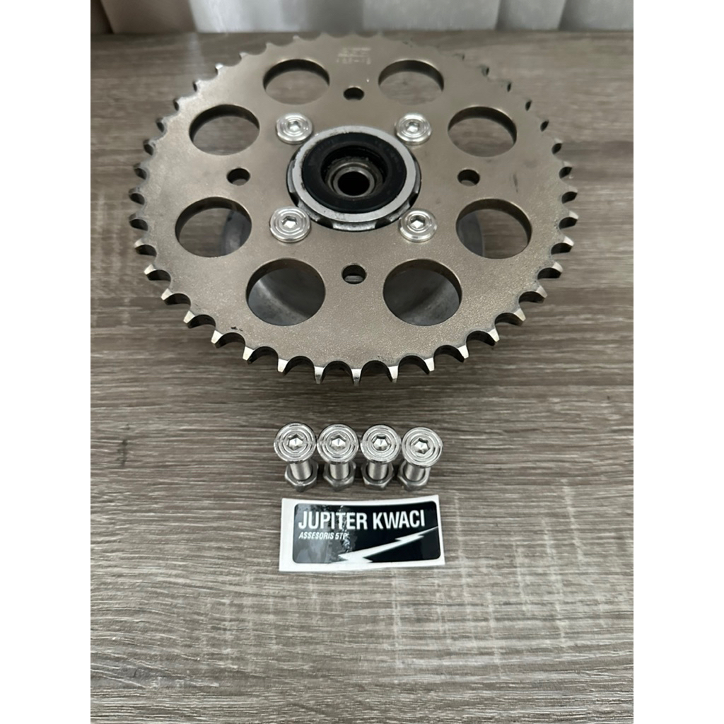 baut gear jupiter z model slim , baut gear stenlis