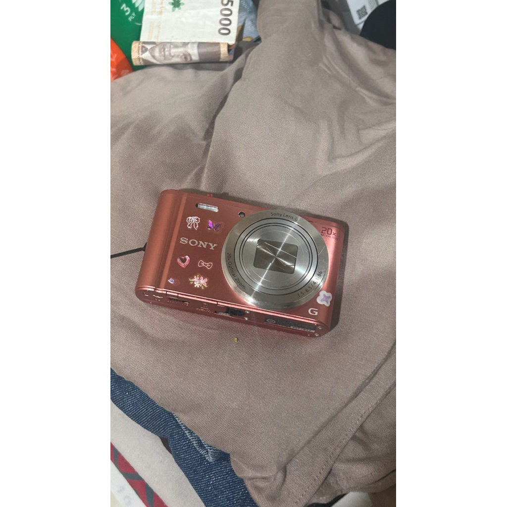 SONY CYBERSHOT WX350 DIGICAM PINK