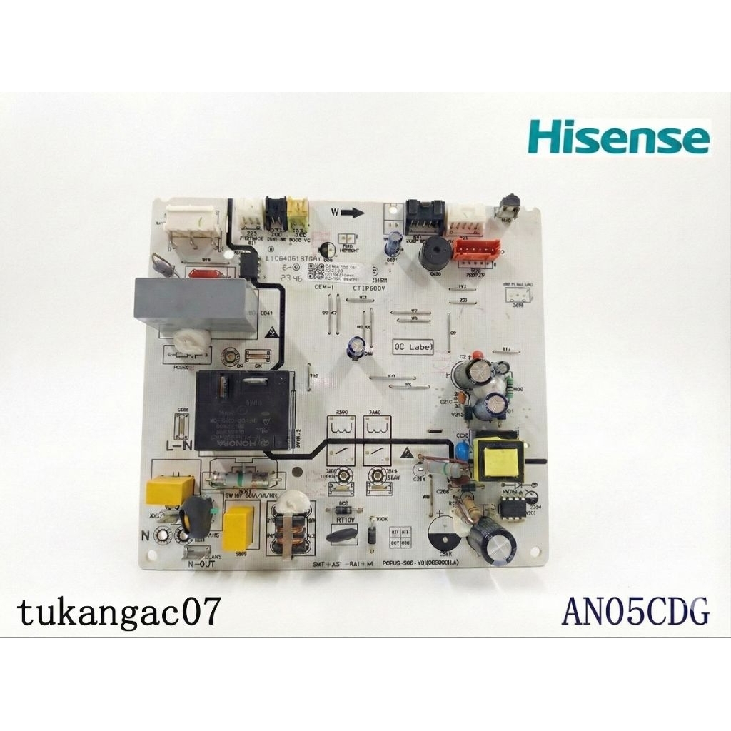 Modul PCB AC Hisense AN05CDG AN07CDG AN 09CDG Original Copotan