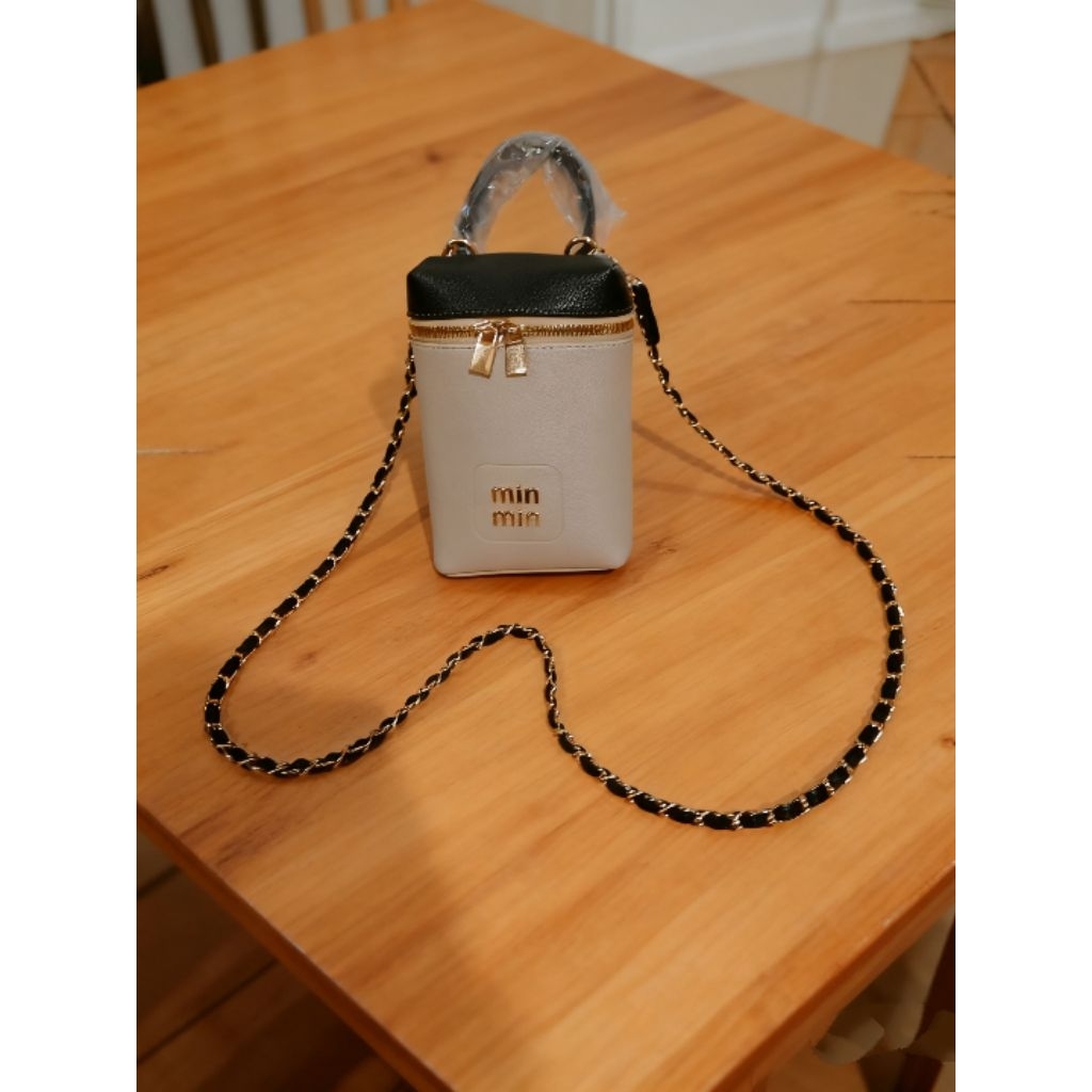 tas selempang wanita mini tali rantai