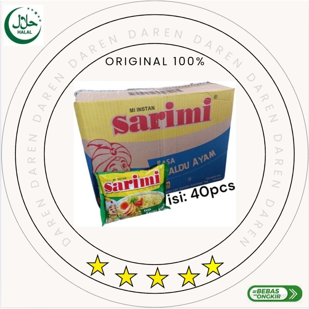 MIE INSTAN SARIMI RASA KALDU AYAM 1 Dus @40 Bungkus
