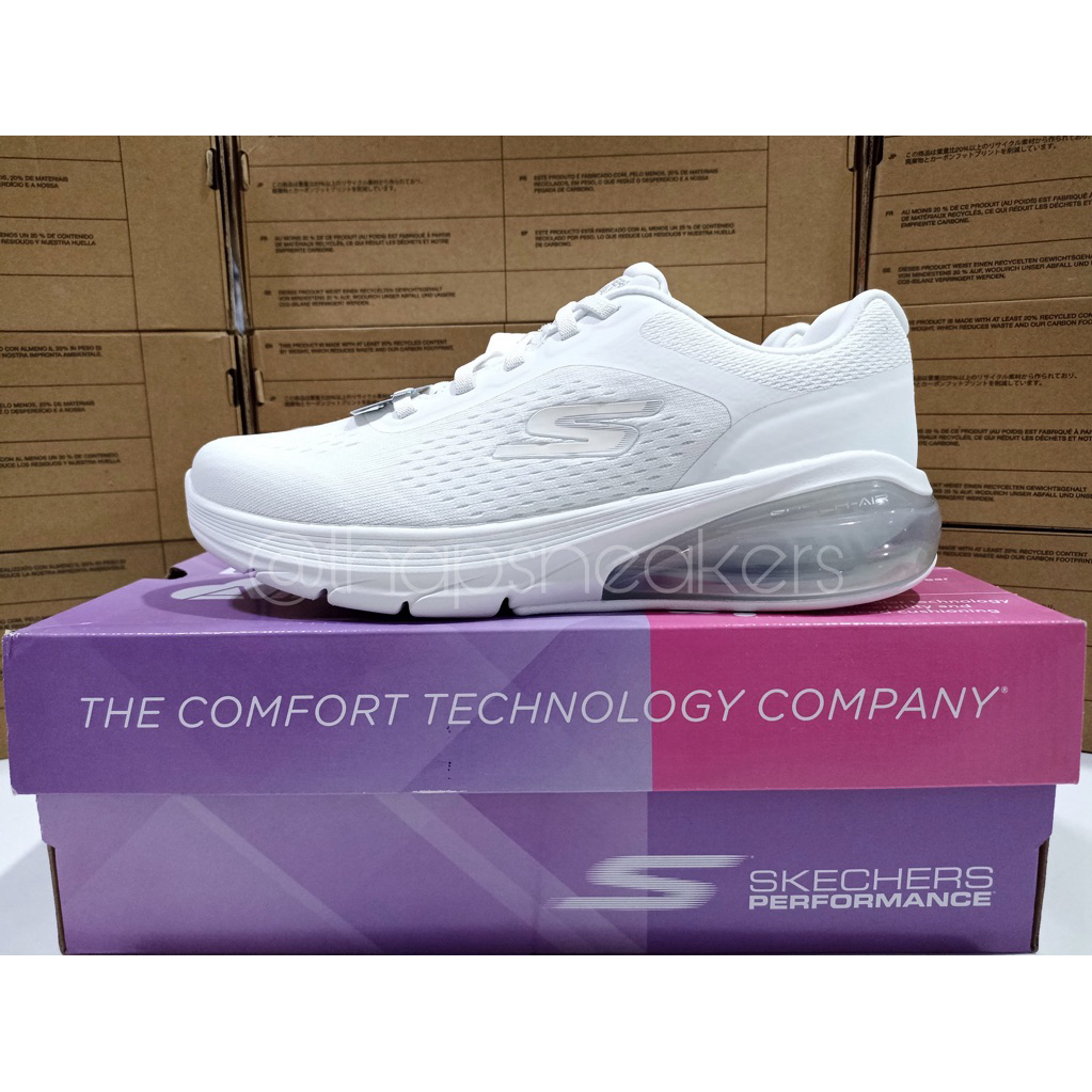 Sepatu Wanita Skechers Go Walk Air 3.0 - Ree White Original PT MAP Resmi