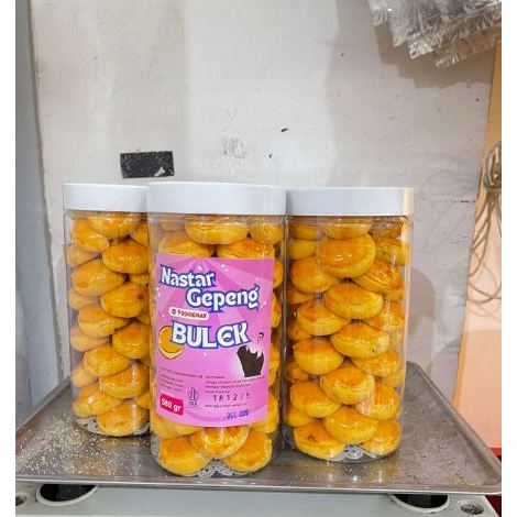 Nastar Gepeng Bulek 580gr - Nastar Bu Lek - Kue Nastar