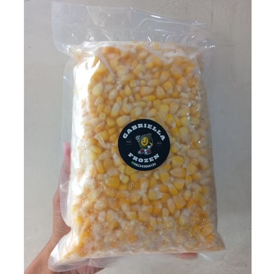 JAGUNG FROZEN 1KG, JAGUNG PIPIL MANIS PREMIUM "Jasuke"