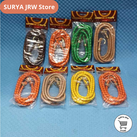 Tali Pengikat Barang 2Meter / Tali Bagasi Motor Kuat dan Elastis