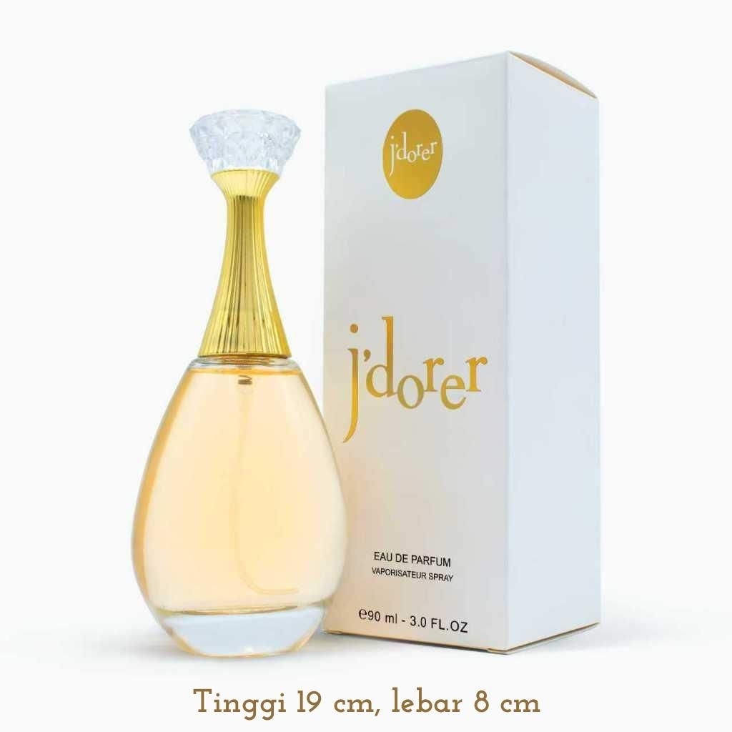 J'Dorer FREE EDP Parfum Wanita Tahan Lama Wangi Elegance Manis Segar Ringan