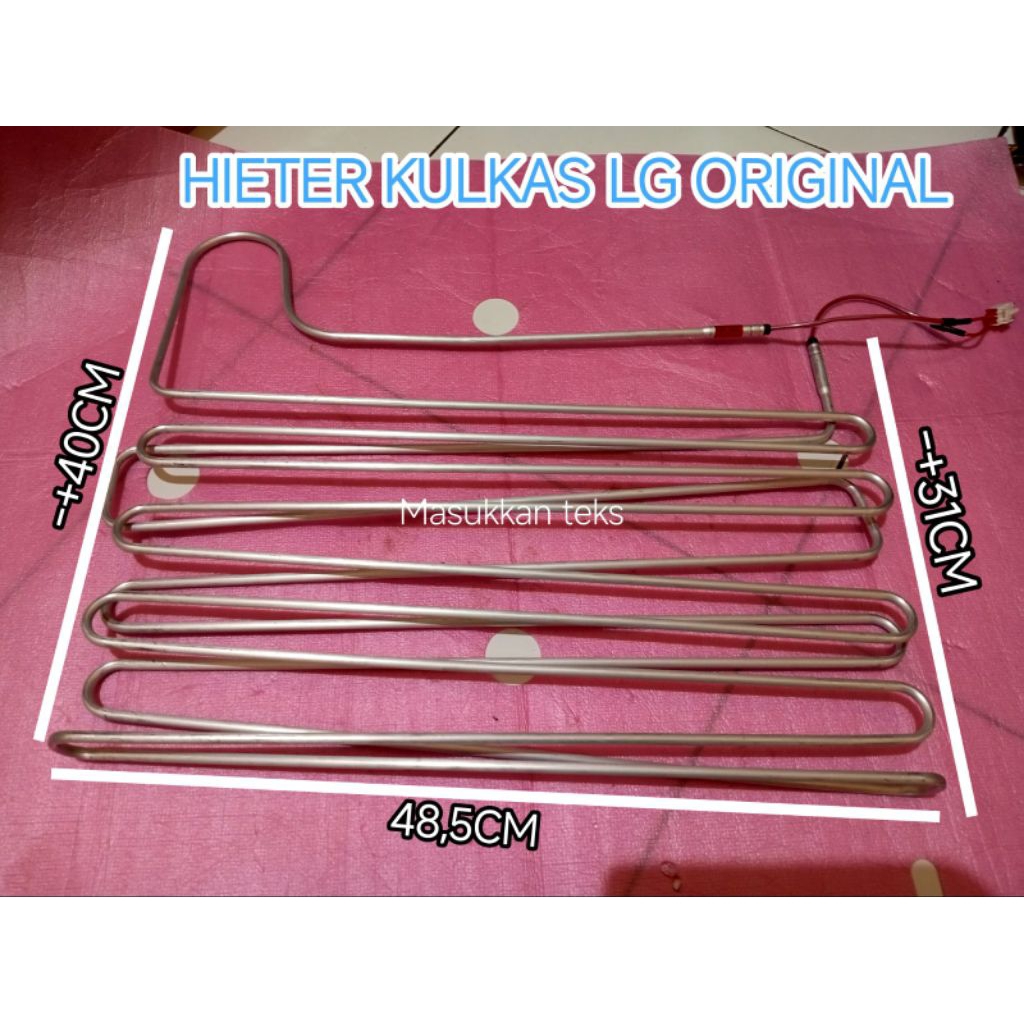 heater kulkas LG original