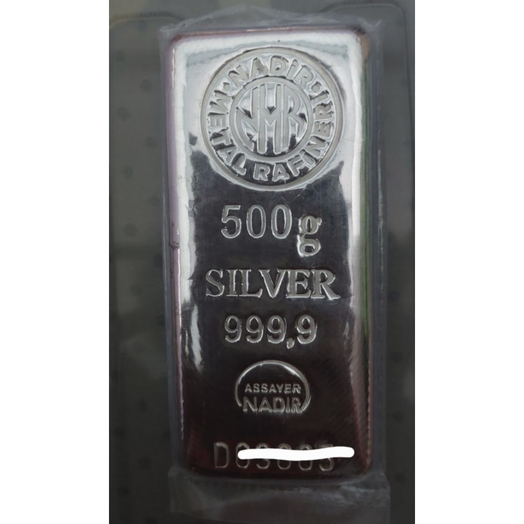 Silver Nadir 500 gram + sertifikat