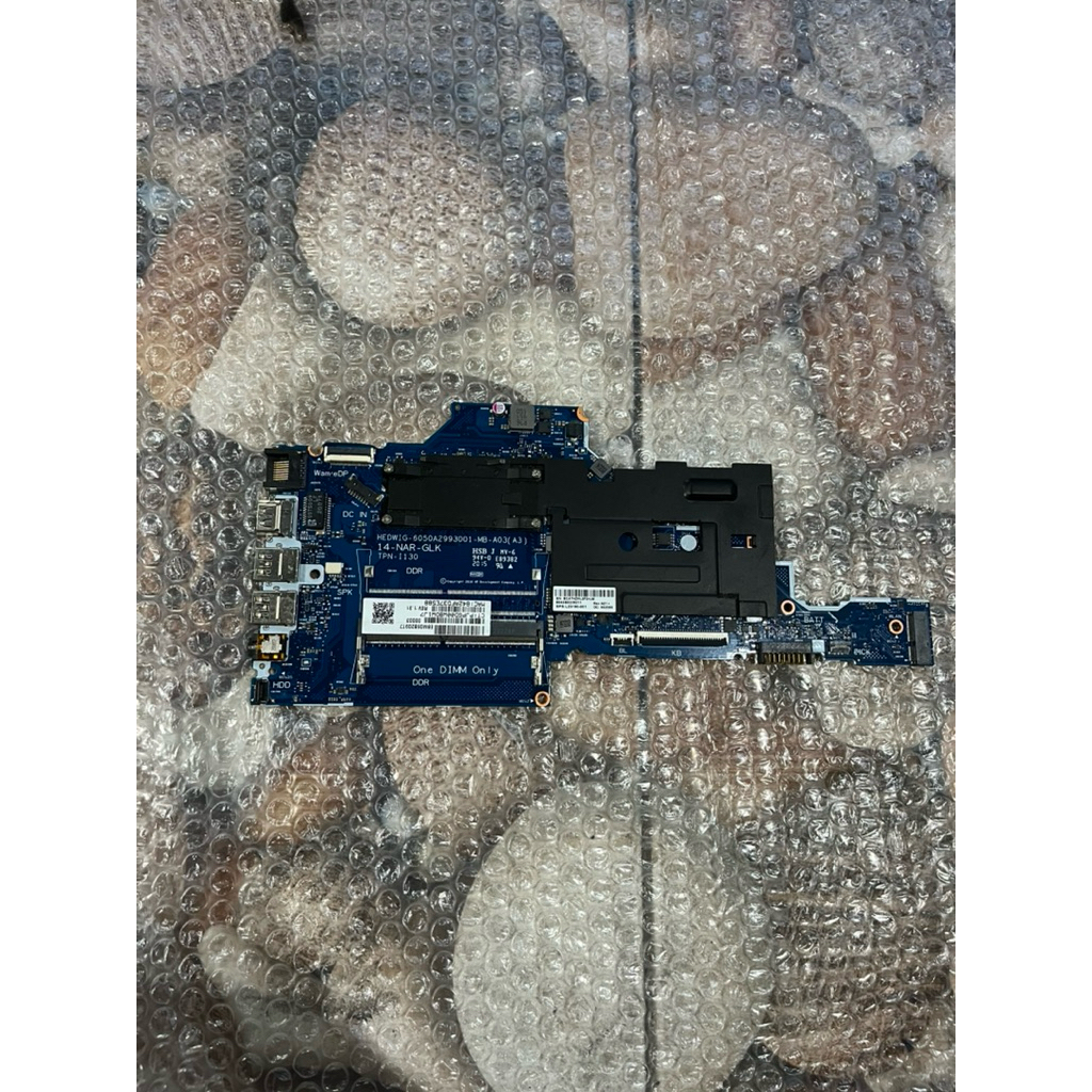 mainboard laptop hp 14s-cf 14s-df 14-ck 14cm intel celeron N4000