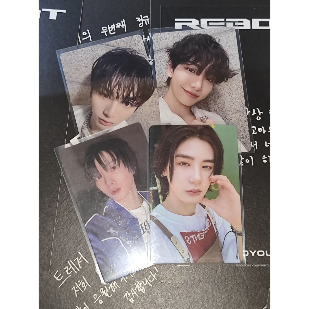 BOYNEXTDOOR SUNGHO LEEHAN TAESAN JAEHYUN 1999 PHOTOCARD