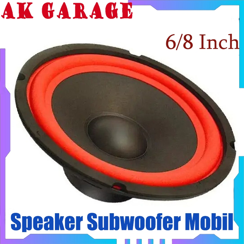Speaker Subwoofer Mobil 6/8 Inch Woofer Power Amplifier Bluetooth Speaker Woofer Bass Woofer Speaker