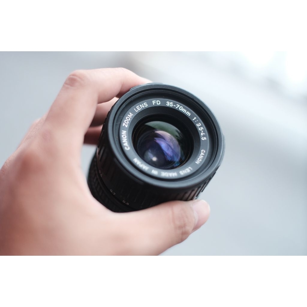 Lensa Manual Canon FD Manual Zoom 35-70mm