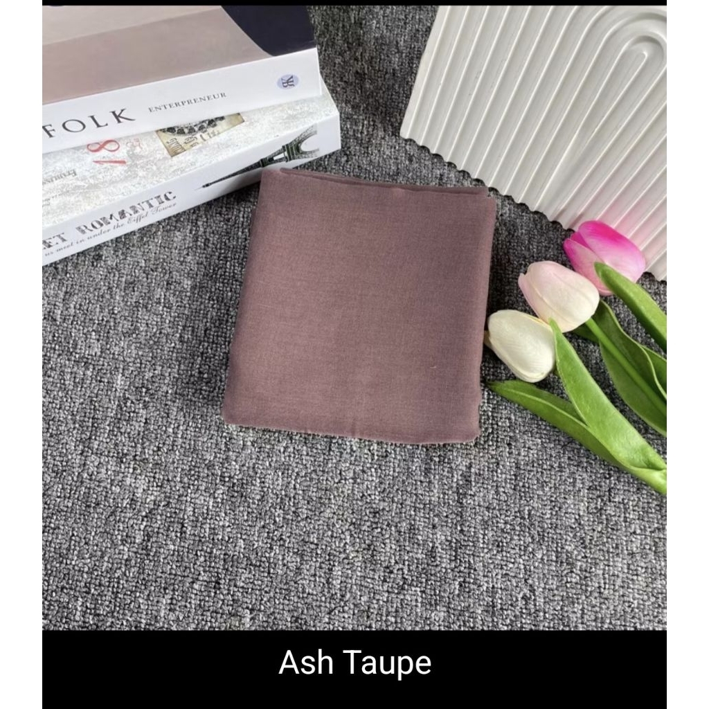 hijab paris jadul ash taupe