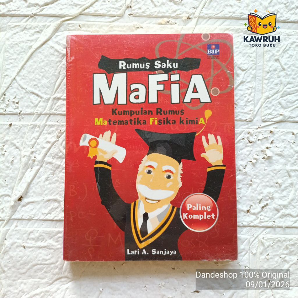 Rumus Saku MaFia (Kumpulan rumus Matematika Fisika Kimia) SMA - Buku Original