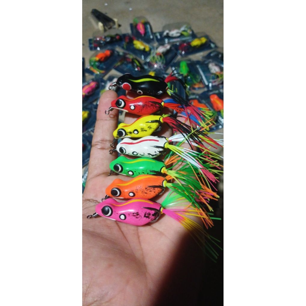 soft frog sae lure 4.2cm skrit berdiri