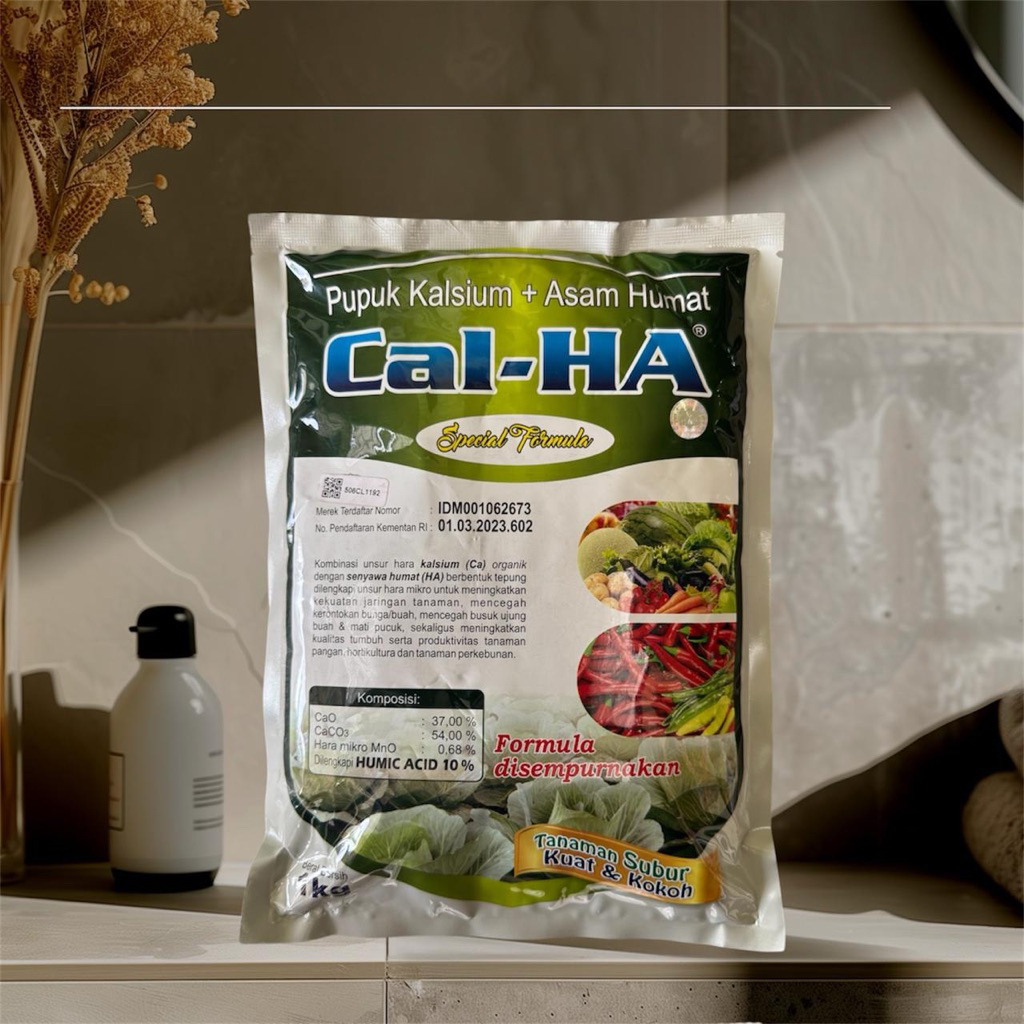 Pupuk Calsium Cal-Ha Calsium Asam Humat Calha 1 kg