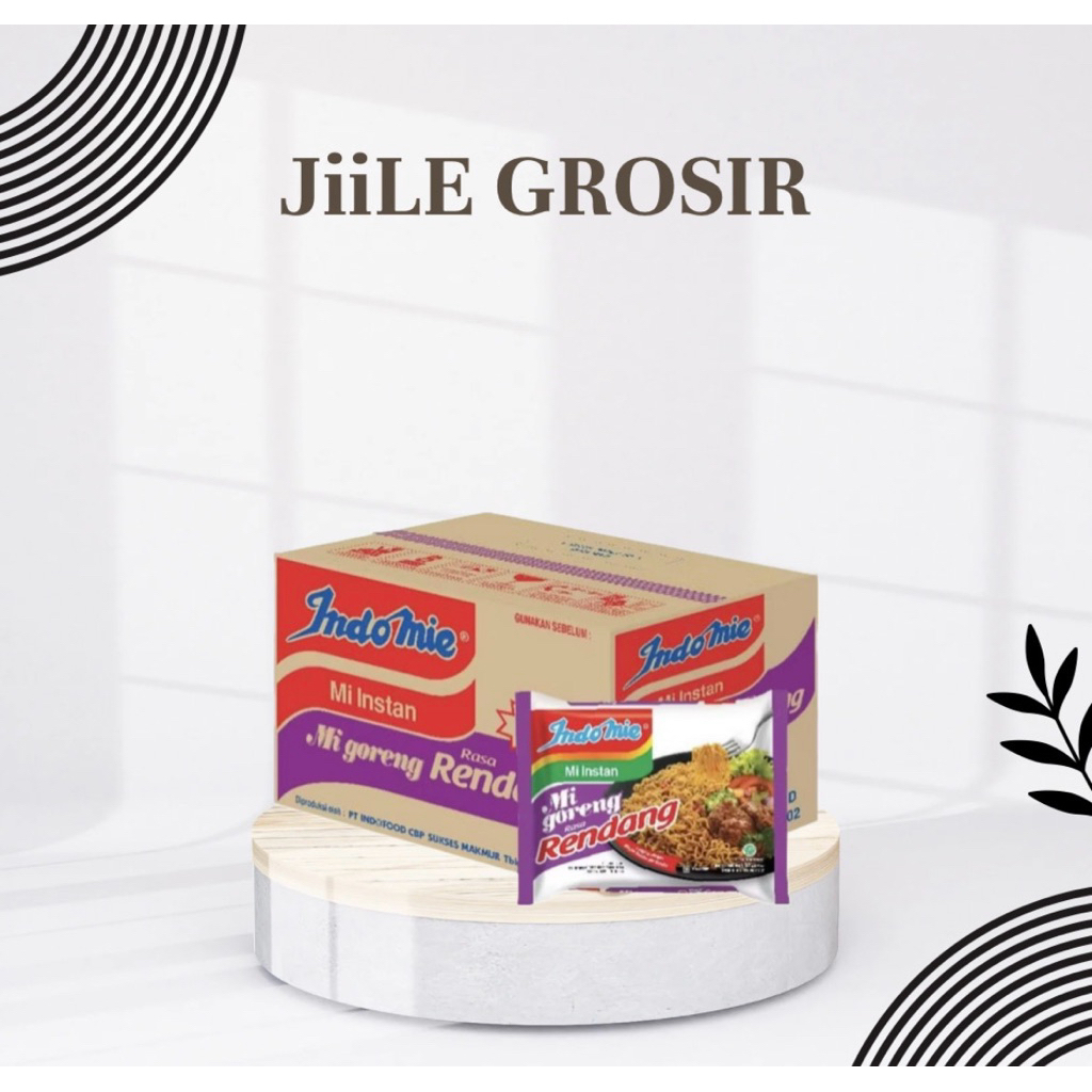 Indomie Goreng Rendang 1 Dus