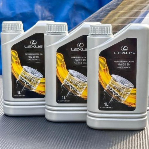 Oli Mesin Toyota/Lexus Full Sintetis SAE 0W-20 Nomer Part O8880-84062 Produk Original Lexus