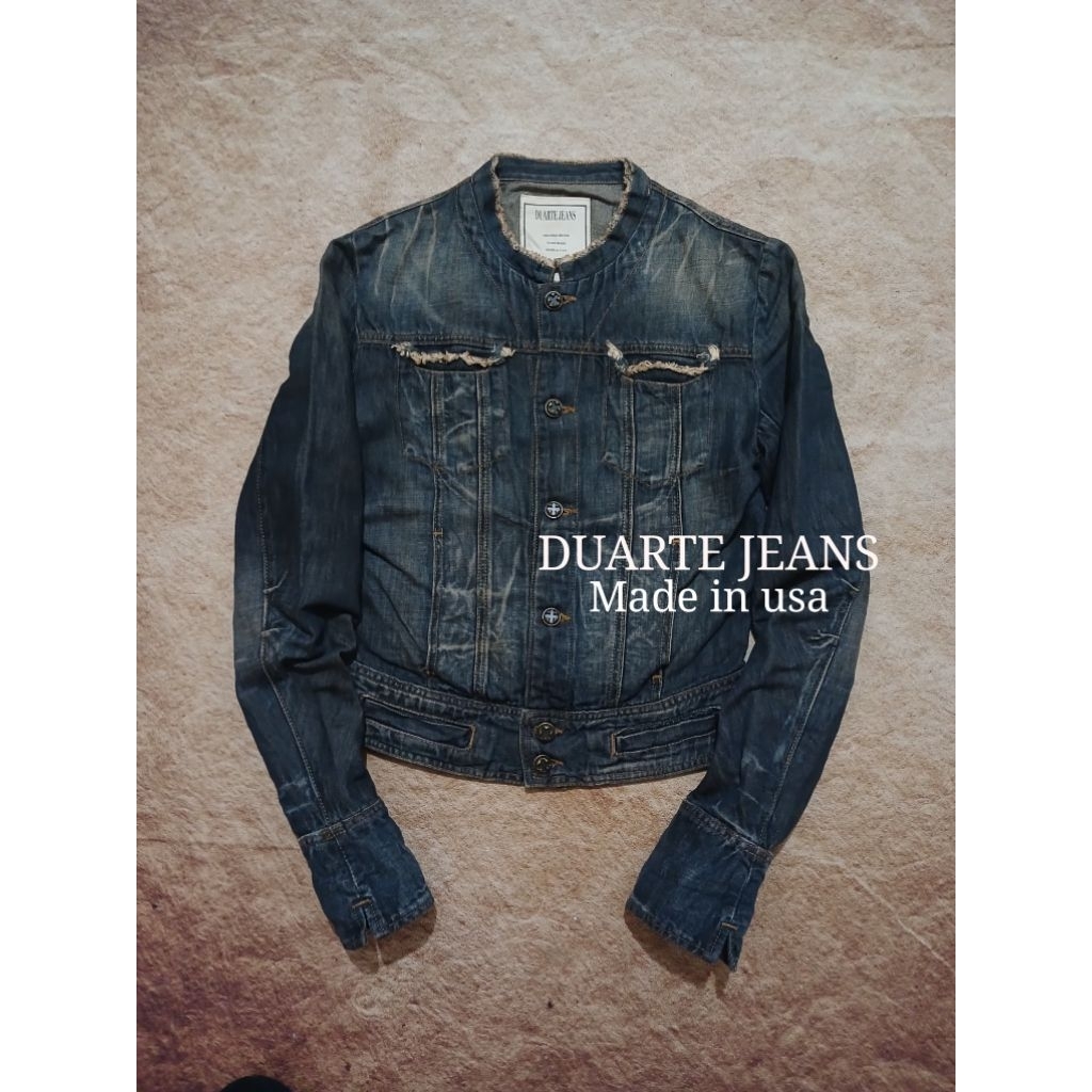 jaket denim woment DUARTE JEANS bahan denim bekas recomend