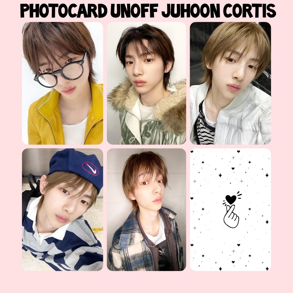 Photocard unoff JUHOON CORTIS