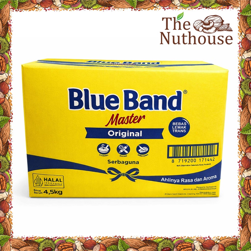 4.5kg BlueBand Master Original Box  / Blue Band Margarin 4,5kg