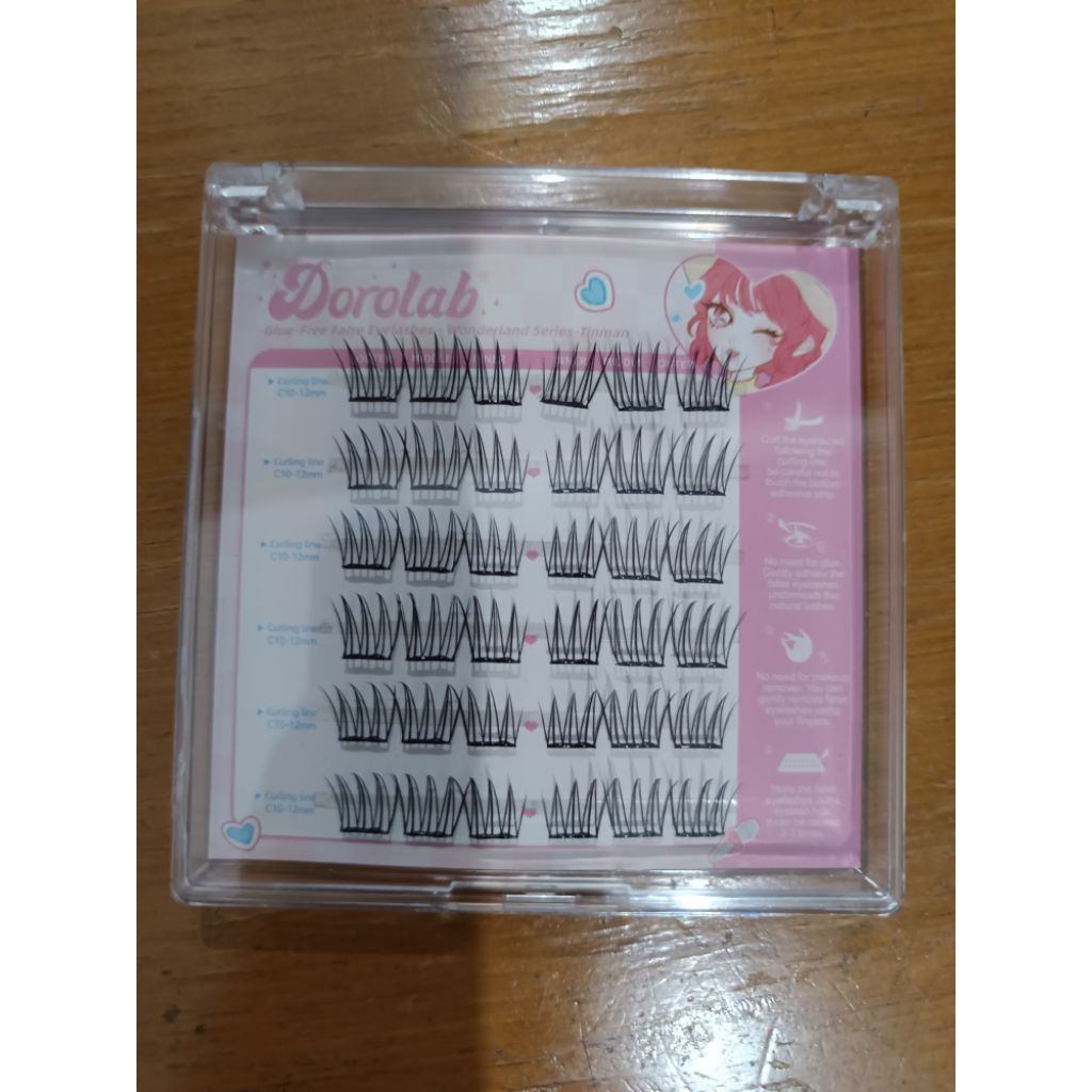 Dorolab tinman eyelash glueless