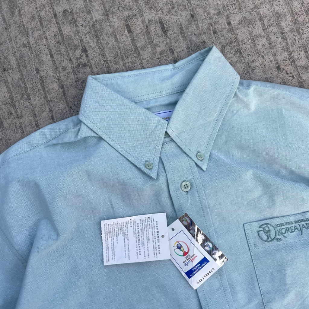 Kemeja Vintage Fifa World cup Korea Japan 2002 BNWT