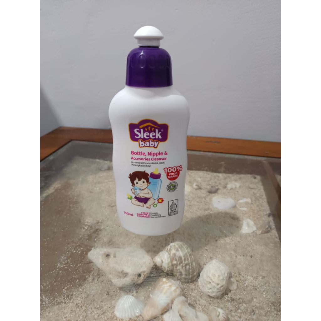 Sleek pencuci botol bayi 150ml || pembersih botol bayi