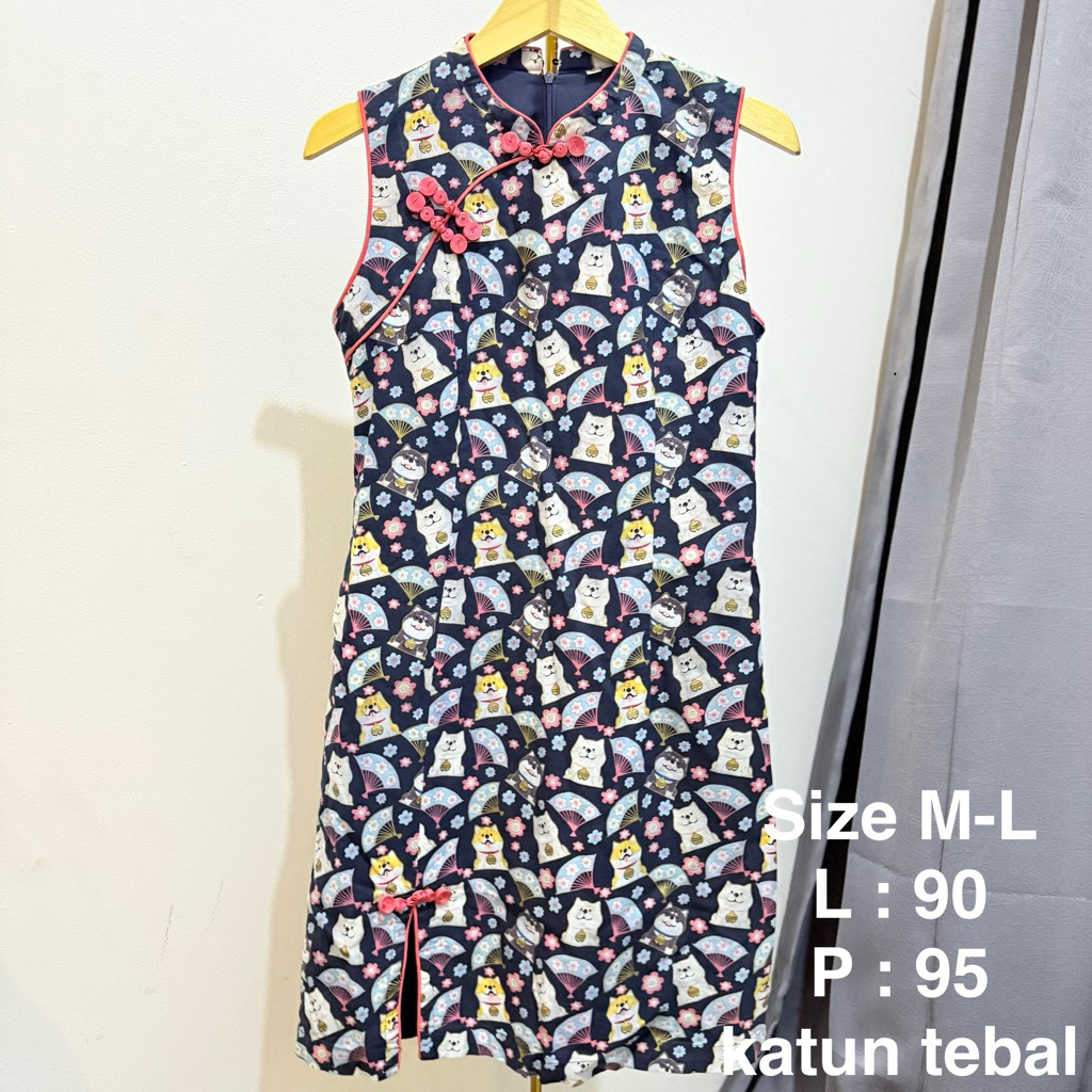 CHEONGSAM DRESS IMPORT PREMIUM