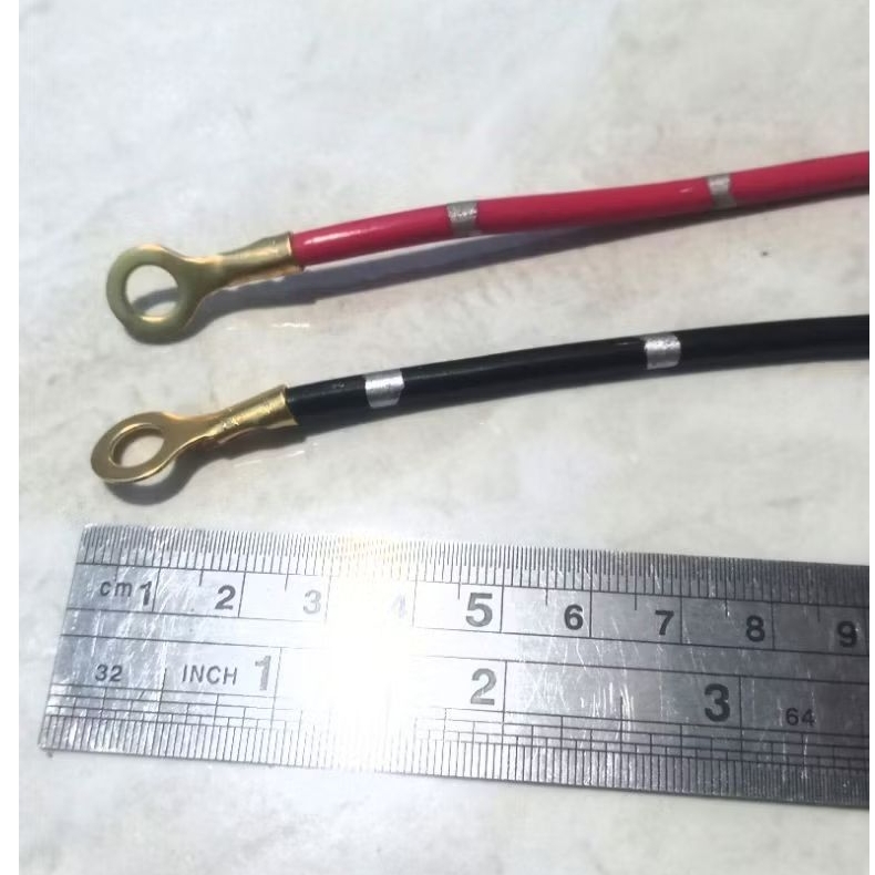 Kabel Aki Motor 1 set sepasang Kabel Aki Sepeda Listrik Motor Listrik Kabel Jumper Aki