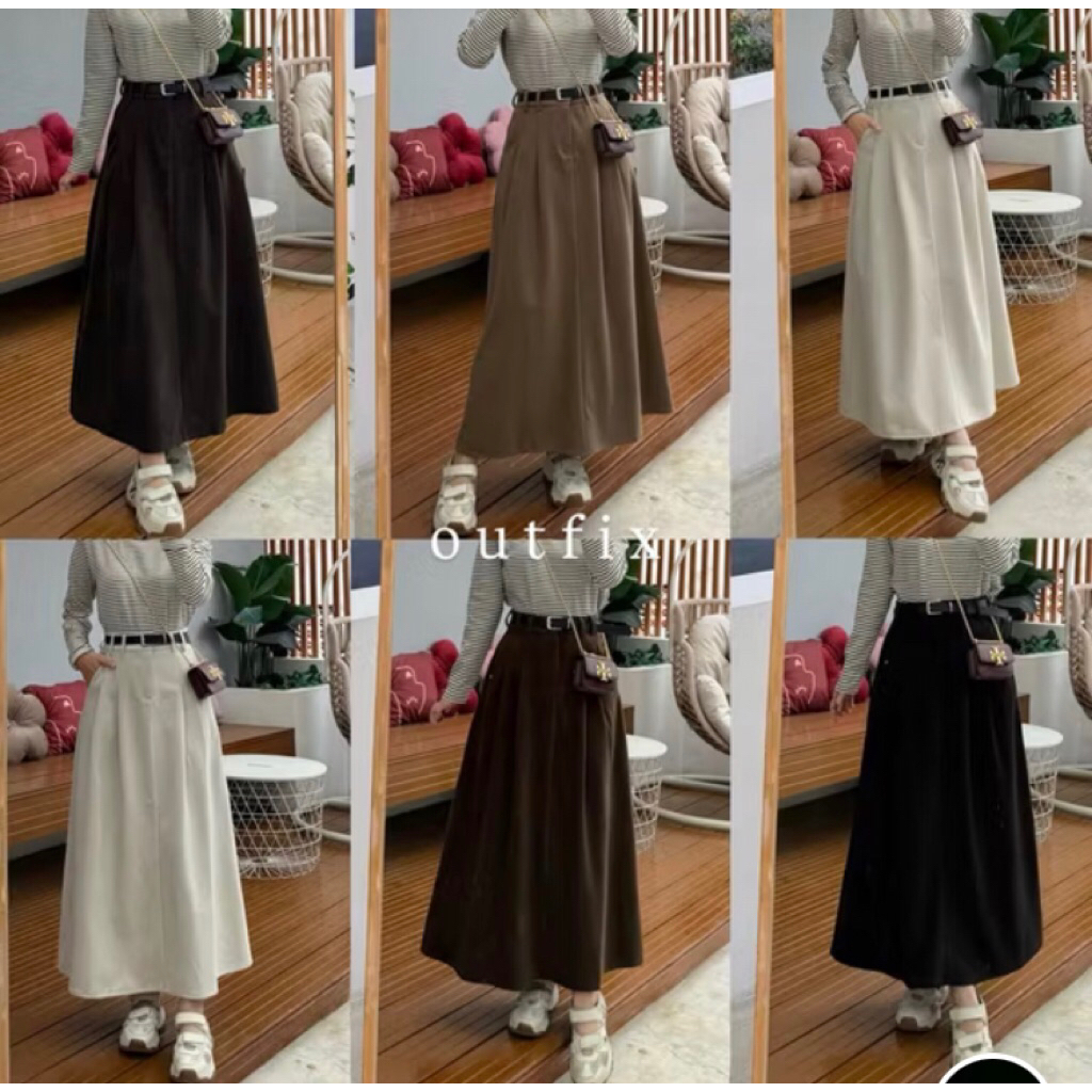 Zale Skirt | Favolio Skirt | Elbani Skirt By Outfix