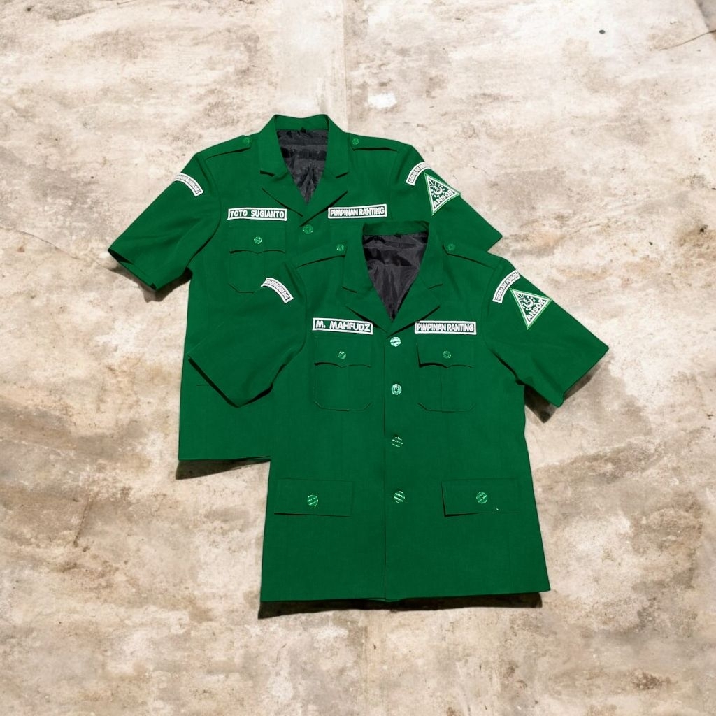 JasAnsorSukarnoAvanoBordirTimbulLenganPendek