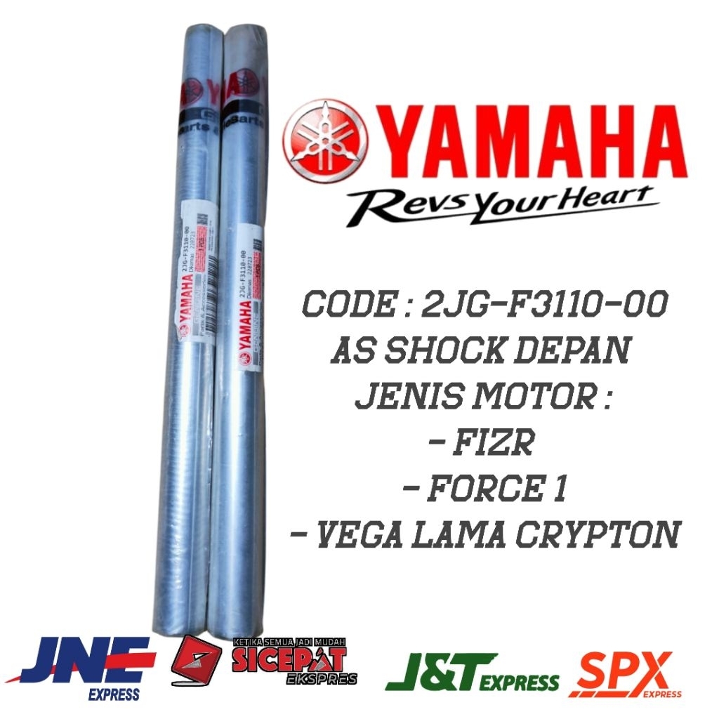2JG-F3110-00 As Shock Depan FIZR Force 1 Vega Lama Crypton 2JG Yamaha
