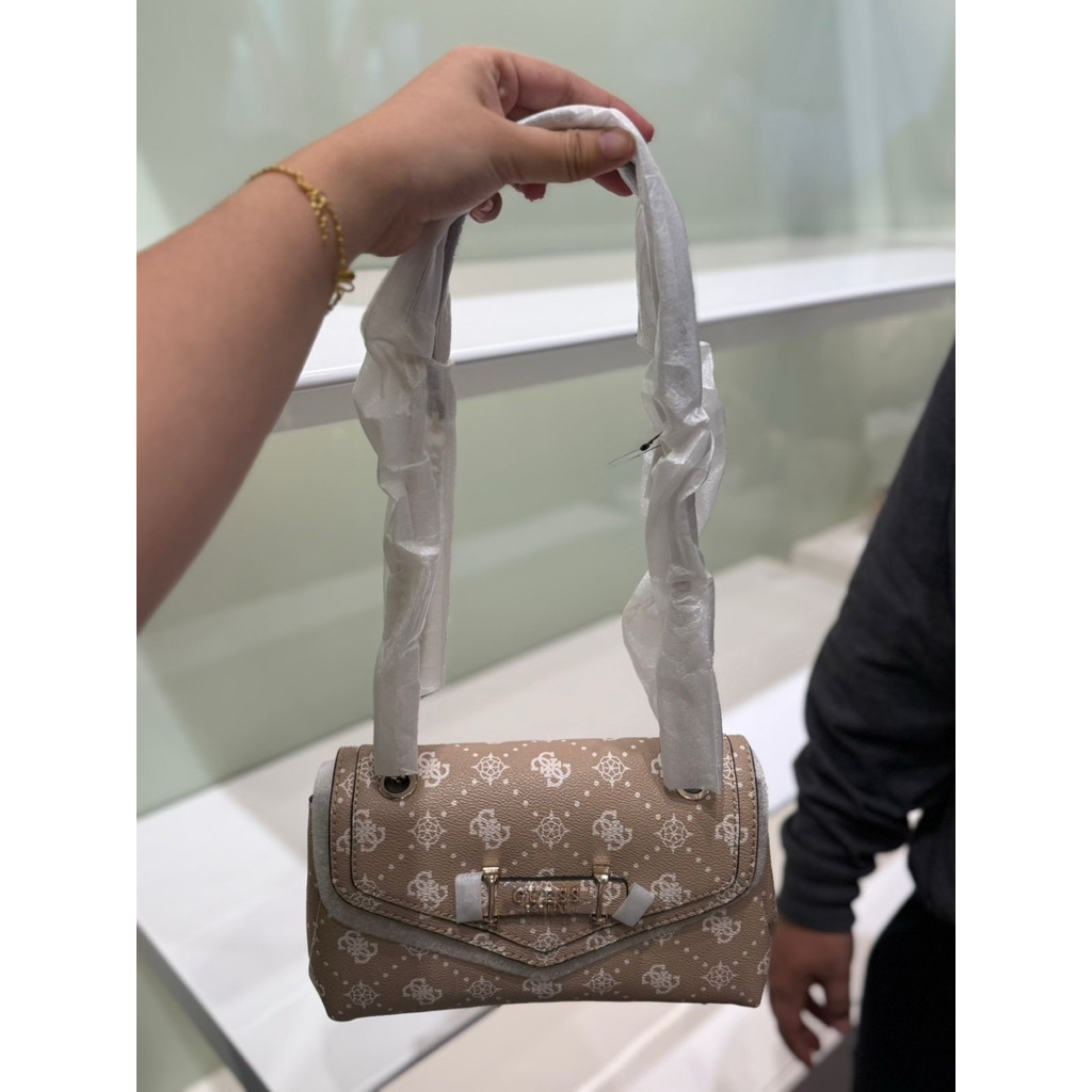 [NEW] GUESS SILIA CONVERTIBLE CROSSBODY FLAP BAG (Baca Deskripsi) TAS GUESS SILIA CONVERTIBLE DISKON