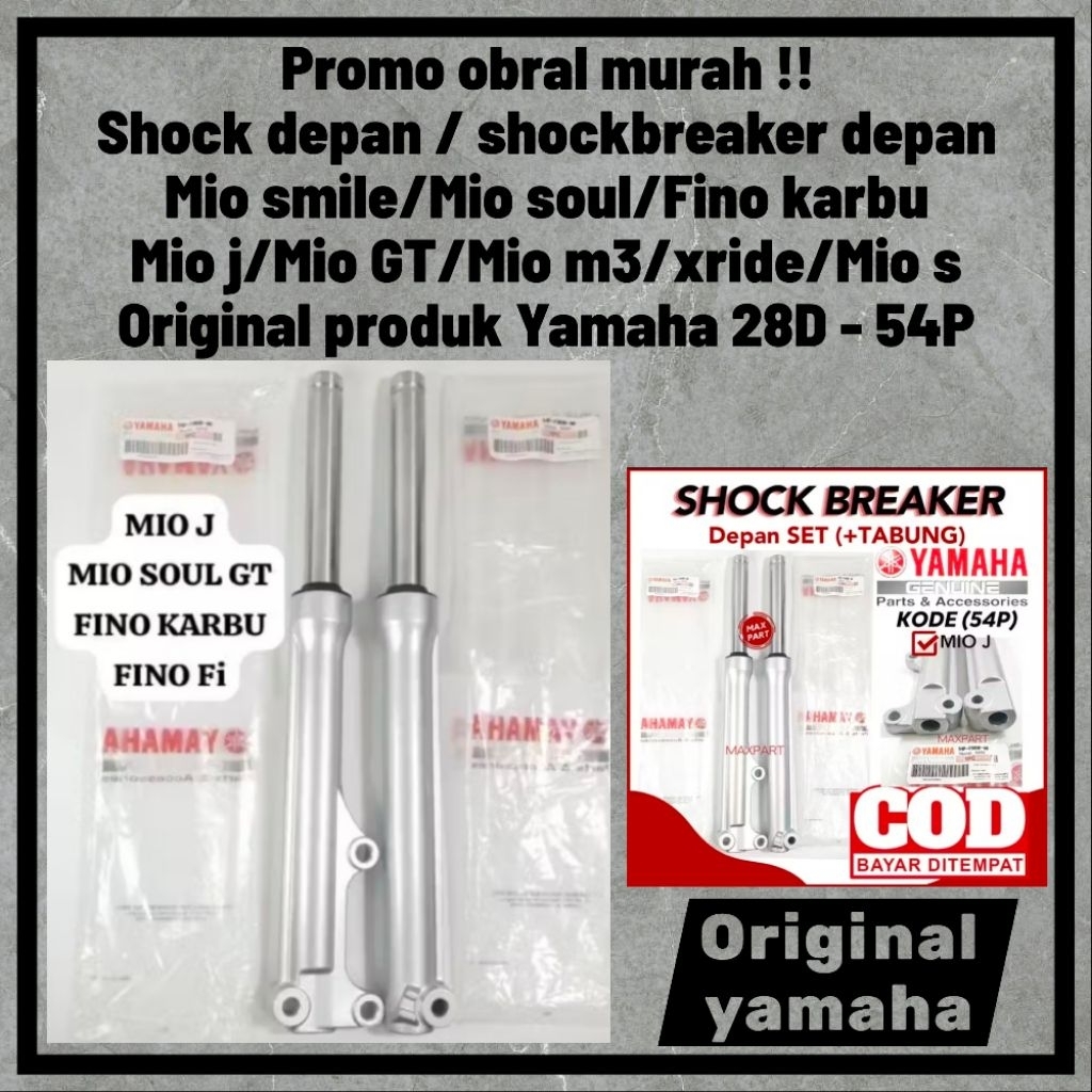 promo obral shock depan mio-fino-soul gt-xride-mio s-mio GT / shock depan Mio / shock depan Fino fi 