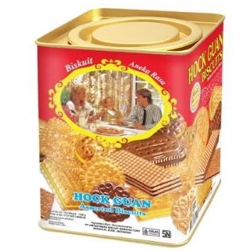 UBM Hock Guan Assorted Biskuit Kaleng 1350 g