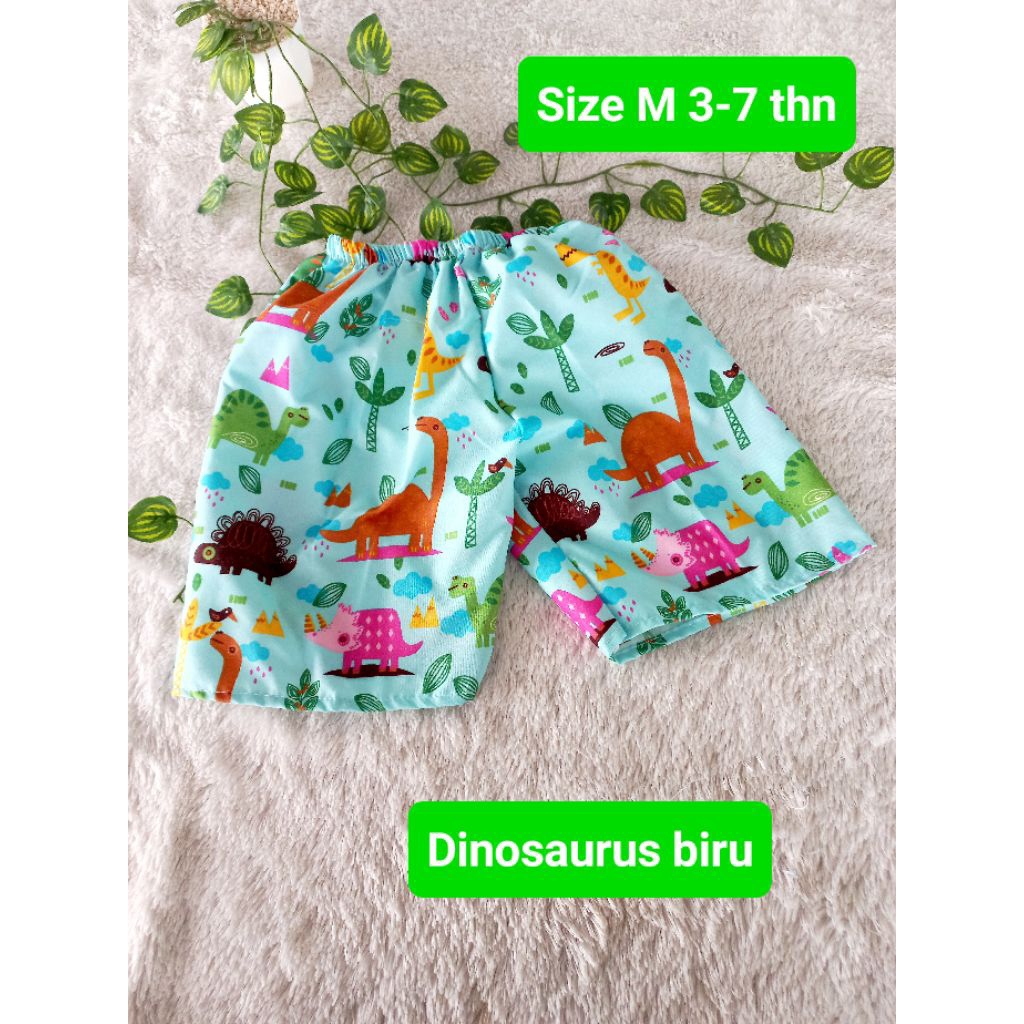 #B Celana kolor anak pendek. Size M 3-7thn. motif karakter . bisa pilih motif. Grosir dan ecer.1