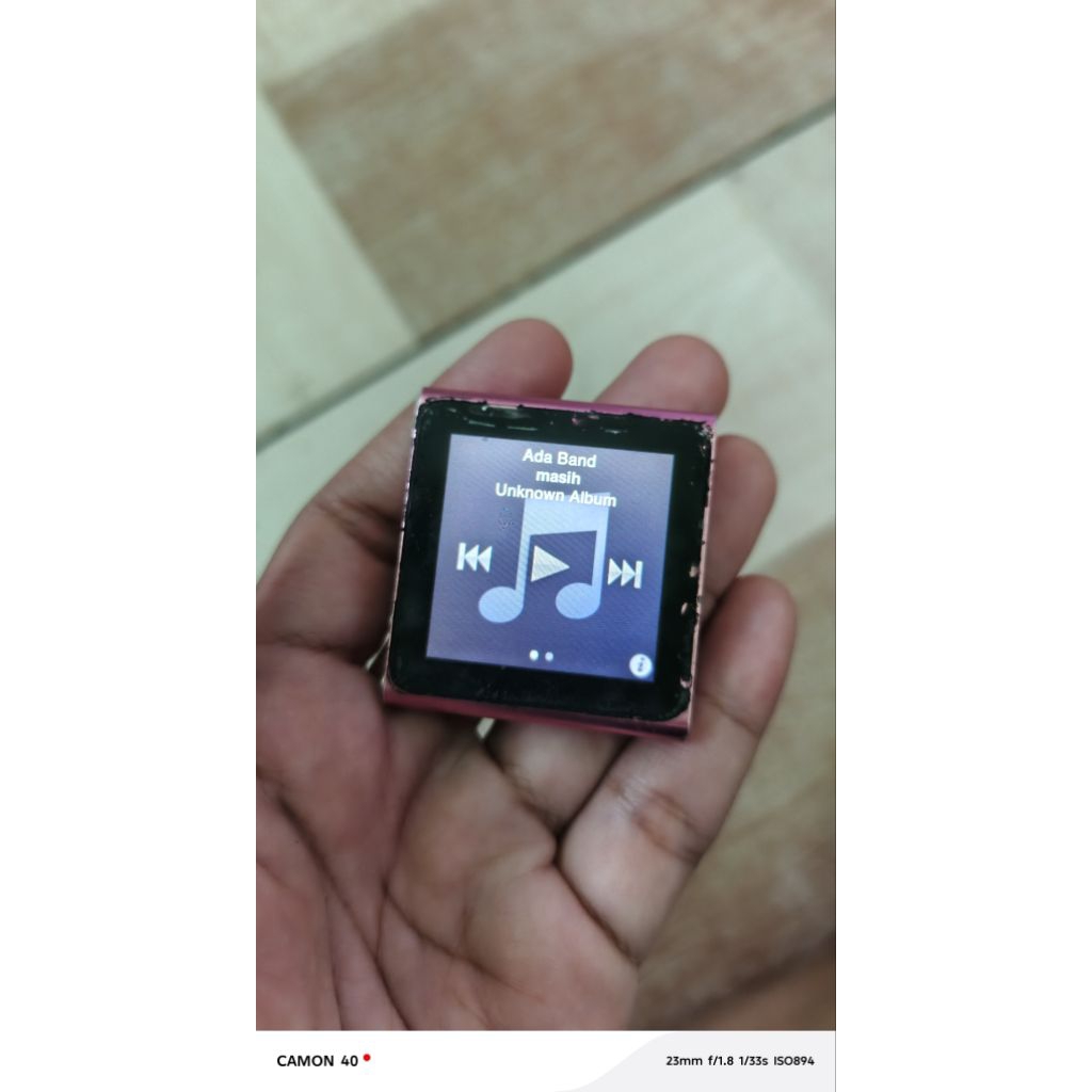 Ipod Nano 6 warna pink
