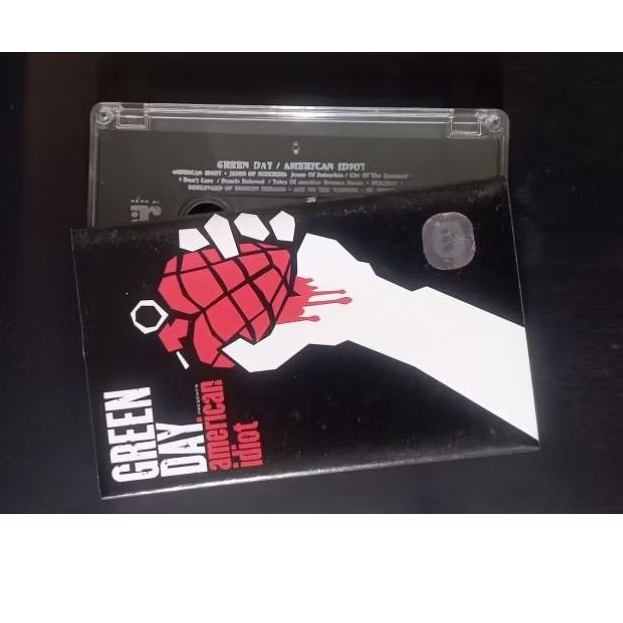 kaset pita greenday american idiot