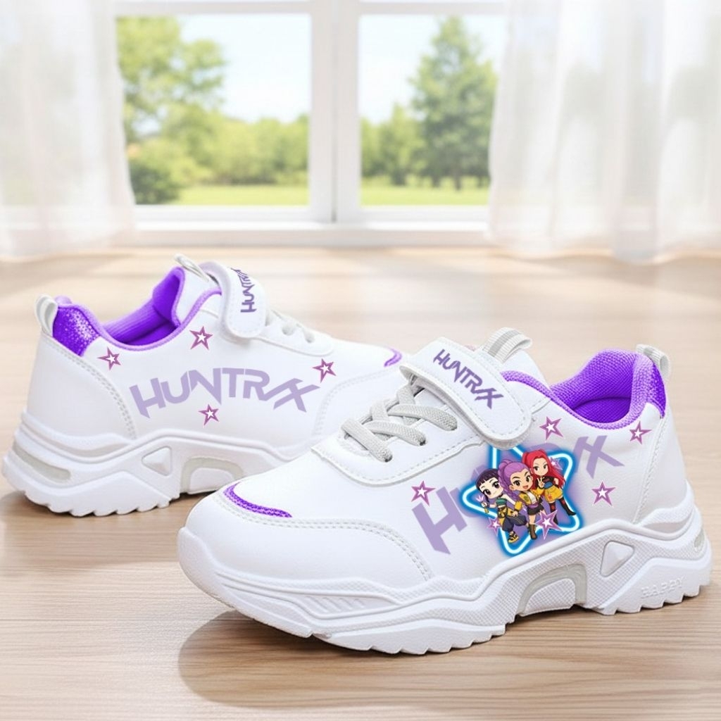 sepatu anak sekolah SD/TK terbaru/sepatu anak wanita/sepatu sneakers anak