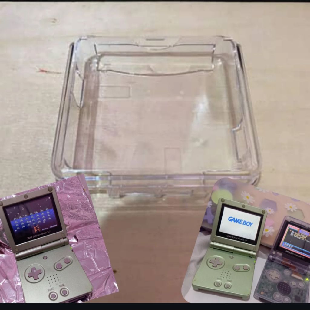 CRYSTAL CASE / CASING / CASE BENING GAME BOY ADVANCE SP AGS-001/101